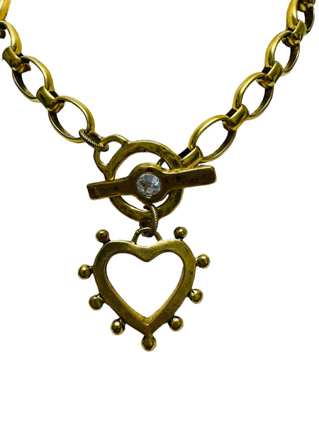 Open Heart Necklace