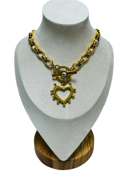 Open Heart Necklace